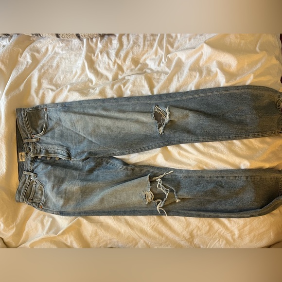 Citizens of Humanity Liya Crop Jeans in Torn 24 - Picture 7 of 8